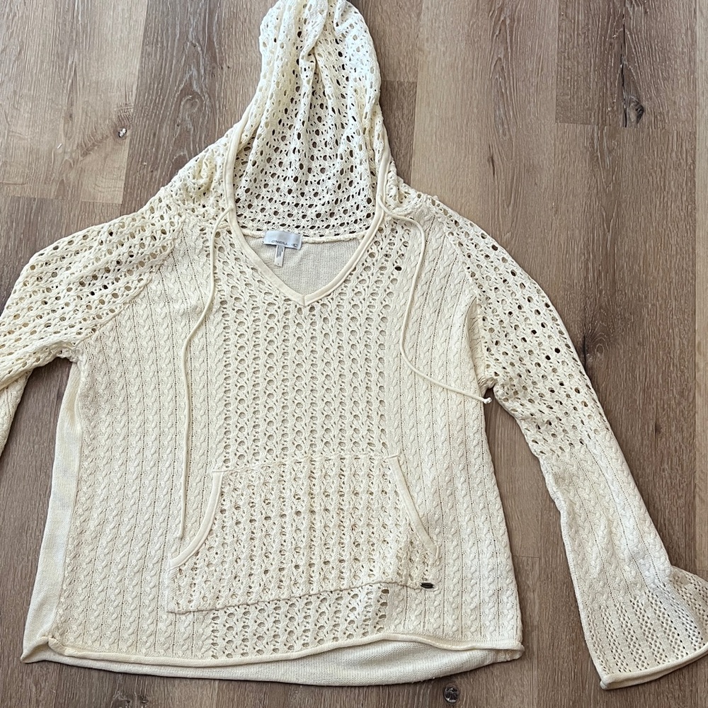 O'Neill Cream Knit Hoodie